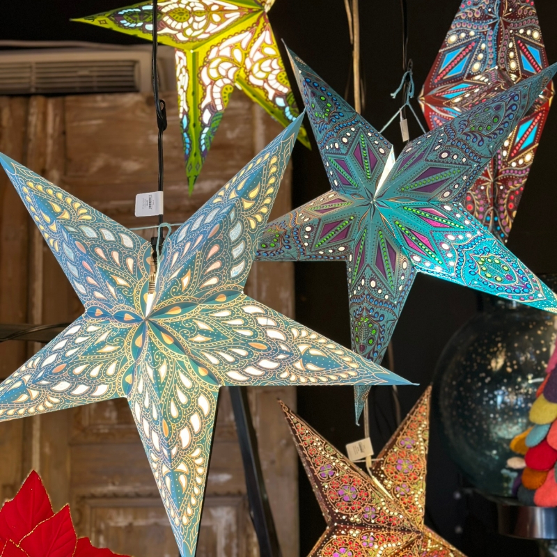 Star lantern lights 